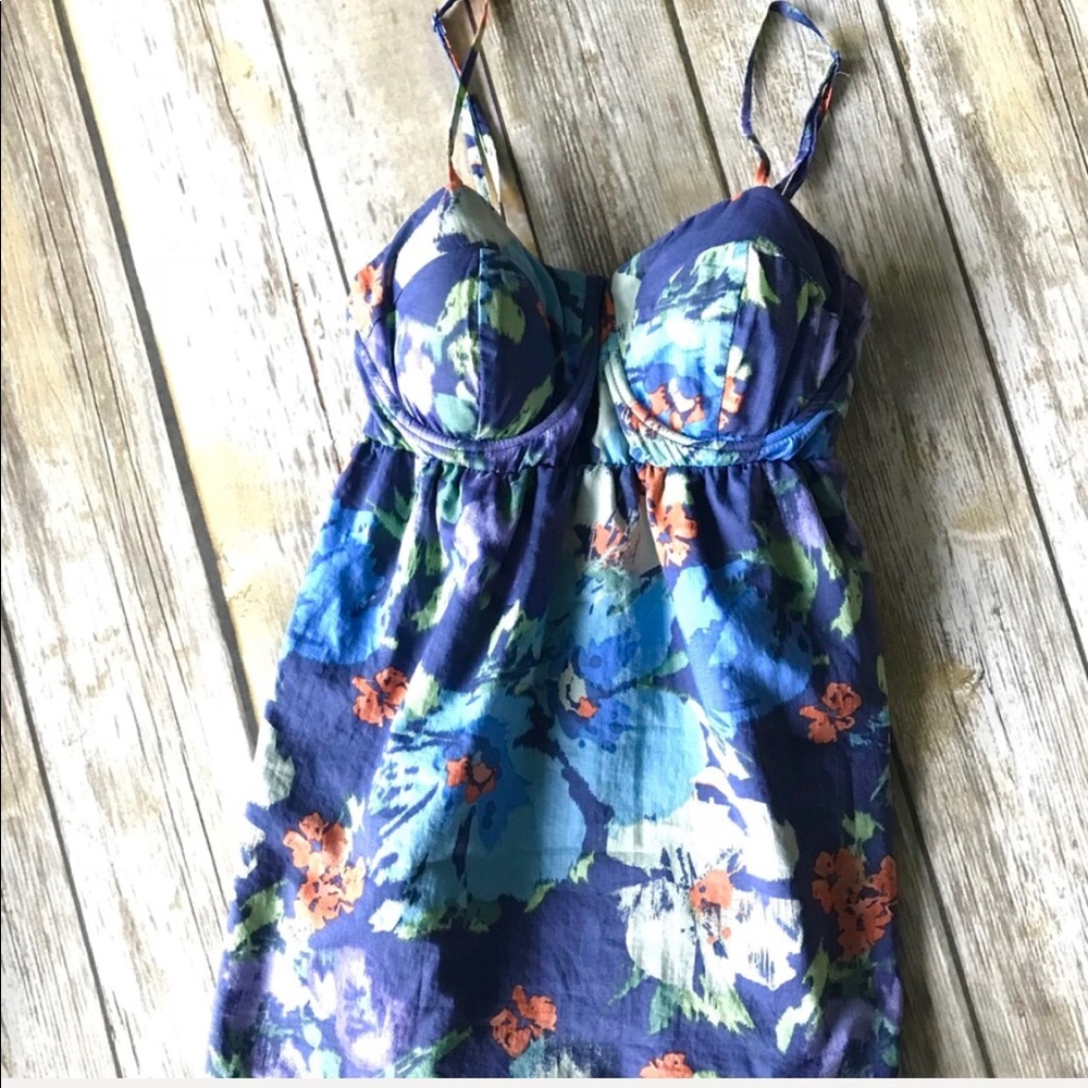 LC by Lauren Conrad Floral Tank
